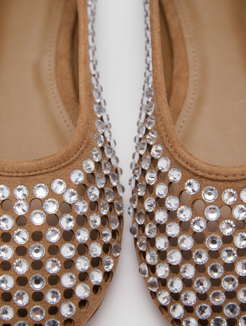 MANGO Rhinestone Flats - Picture 2 of 5